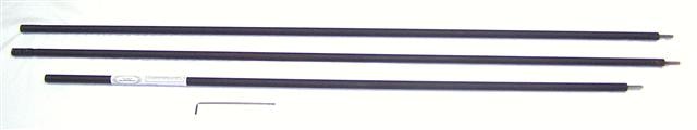 10FtDrillBit complete kit — three drill bit extension sections and hex wrench